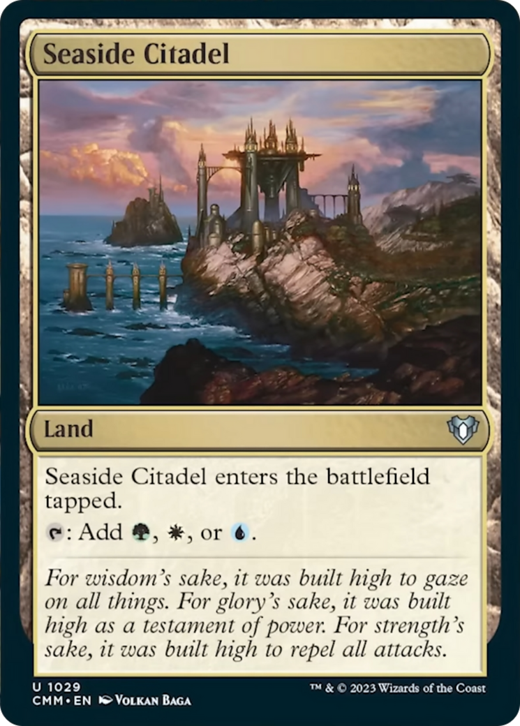 Seaside Citadel [Commander Masters] | Good Games Adelaide SA