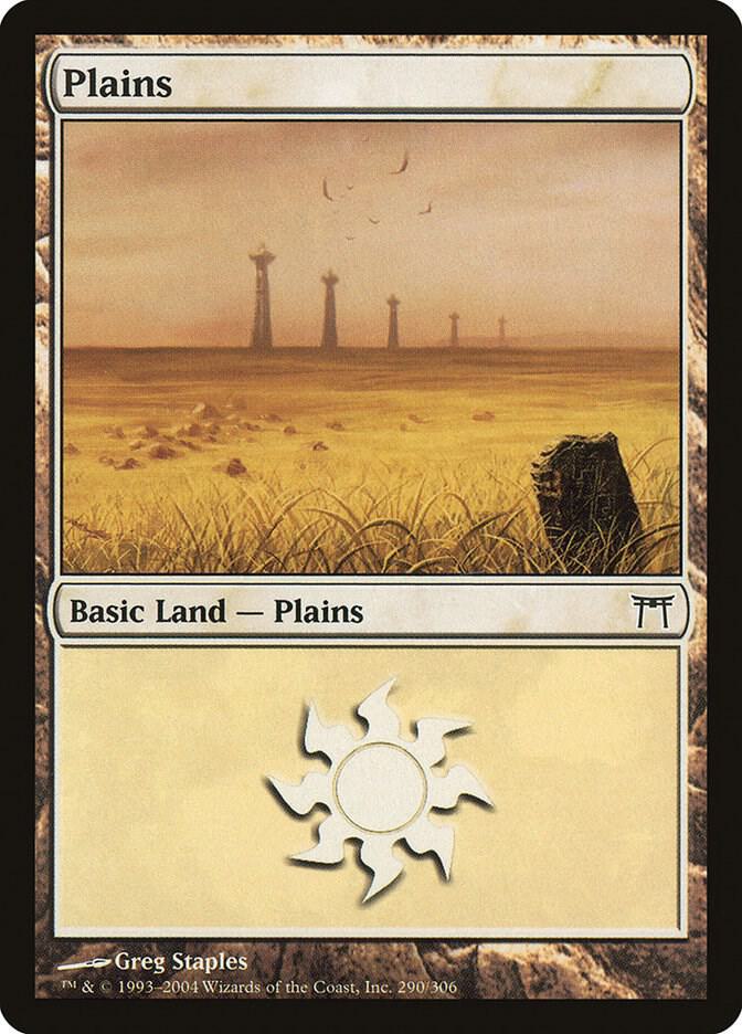 Plains 290 (Champions of Kamigawa)  | Good Games Adelaide SA