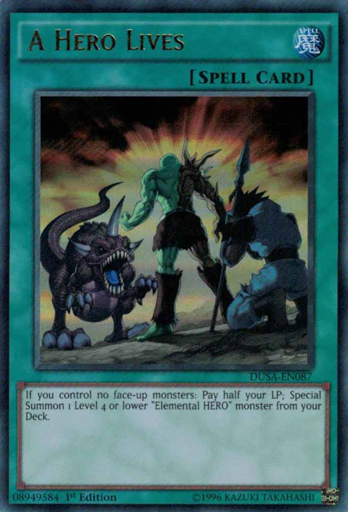 A Hero Lives [DUSA-EN087] Ultra Rare | Good Games Adelaide SA