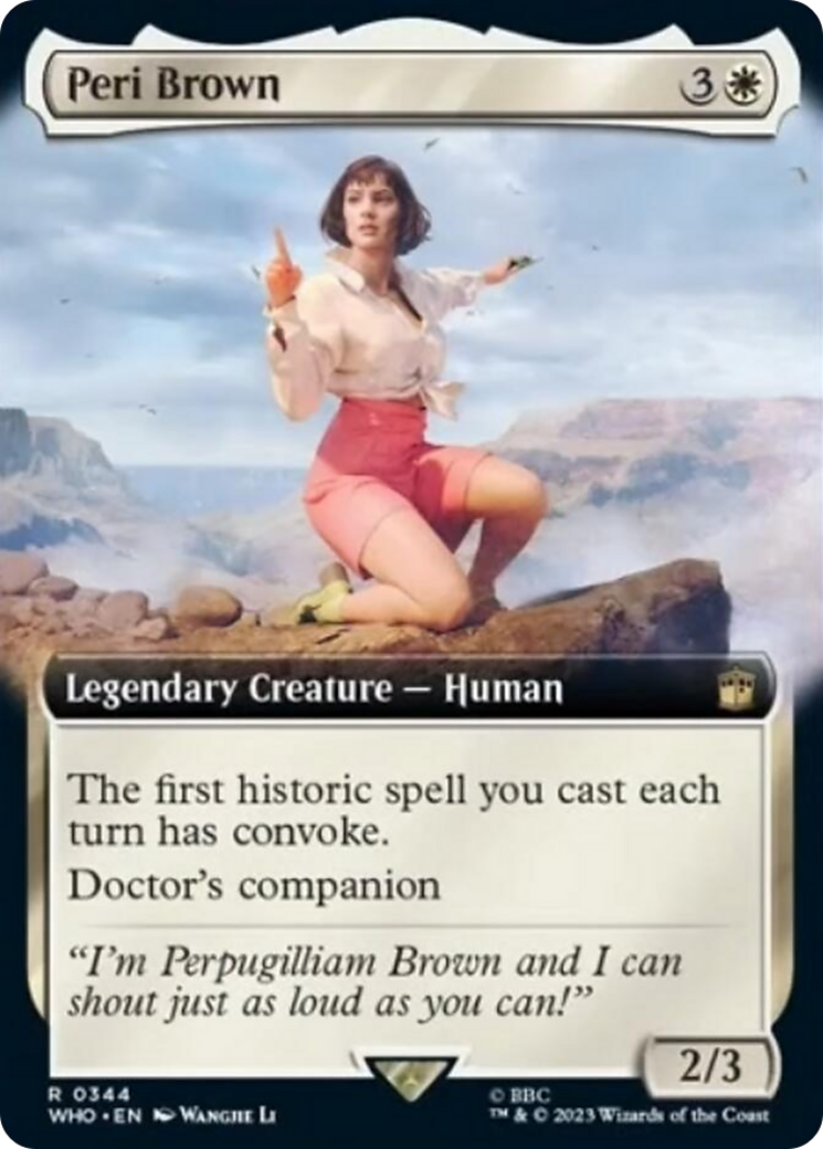 Peri Brown (Extended Art) [Doctor Who] | Good Games Adelaide SA