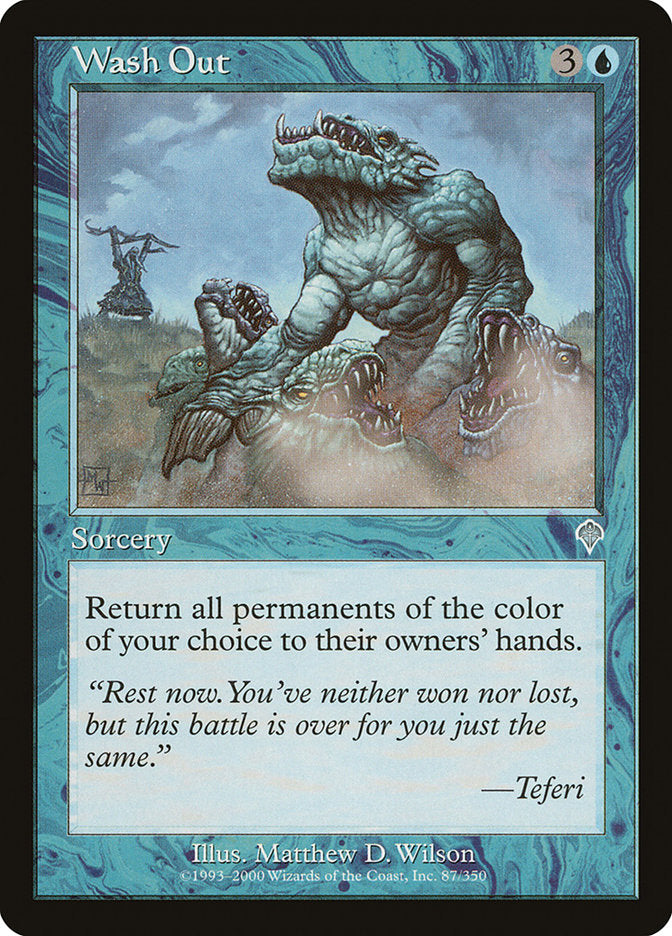 Wash Out [Invasion] | Good Games Adelaide SA