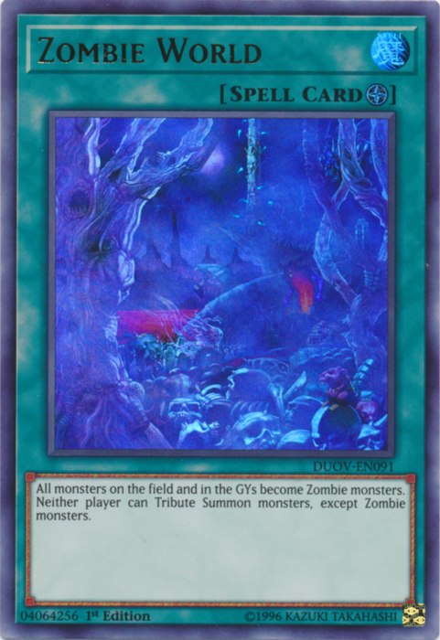 Zombie World [DUOV-EN091] Ultra Rare | Good Games Adelaide SA