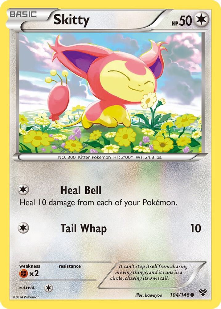 Skitty 104/146 (XY Base Set)  | Good Games Adelaide SA