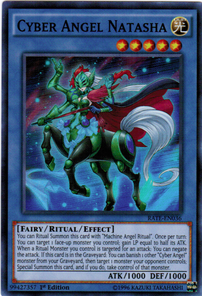 Cyber Angel Natasha [RATE-EN036] Super Rare | Good Games Adelaide SA