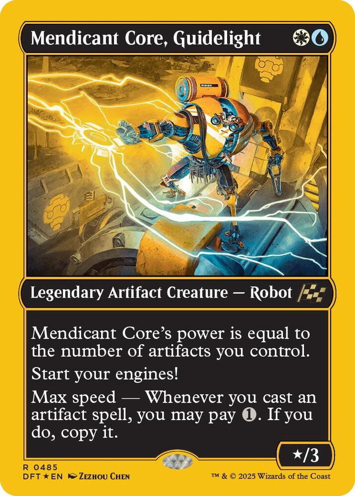 Mendicant Core, Guidelight 485 (Aetherdrift)  - Foil | Good Games Adelaide SA