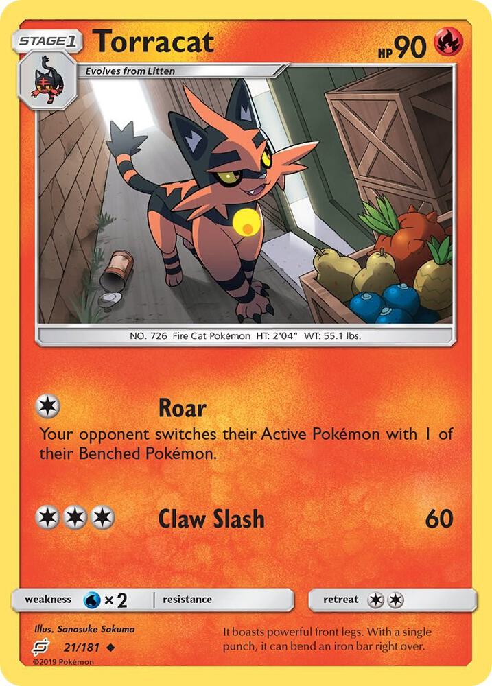 Torracat 21/181 (SM - Team Up)  | Good Games Adelaide SA