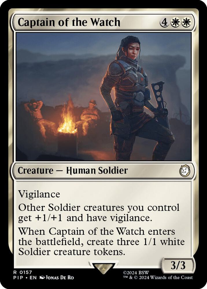 Captain of the Watch 157 (Universes Beyond: Fallout)  | Good Games Adelaide SA