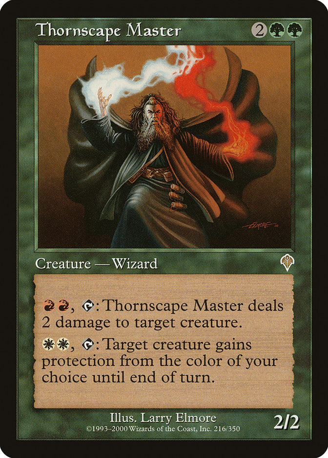 Thornscape Master 216 (Invasion)  - Foil | Good Games Adelaide SA