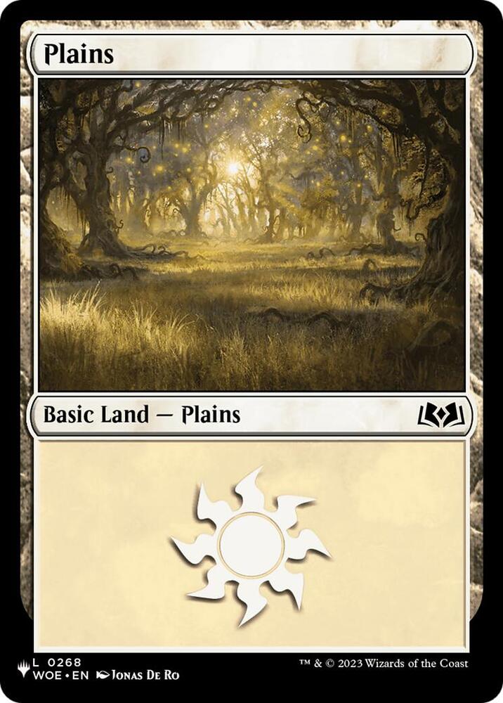 Plains 0268 WOE 0268 (The List Reprints)  | Good Games Adelaide SA