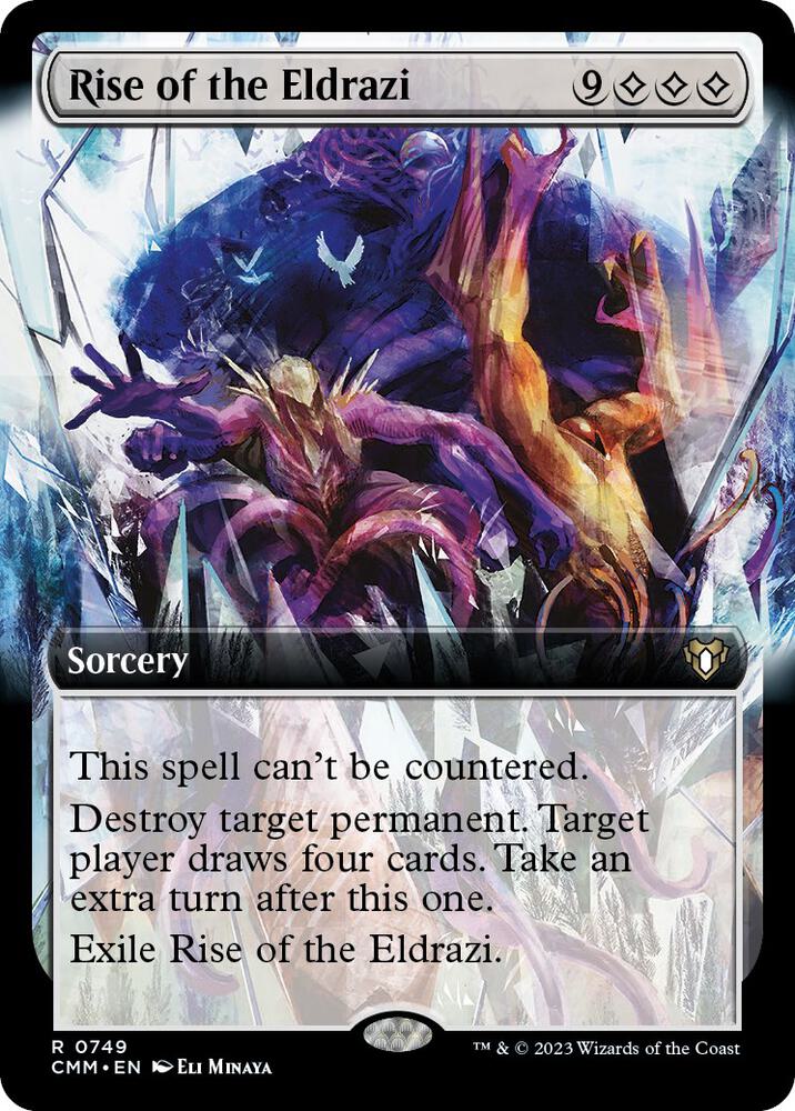 Rise of the Eldrazi 749 (Commander Masters)  - Extended Art | Good Games Adelaide SA