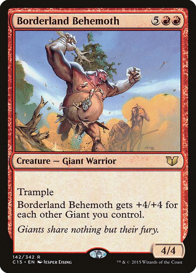 Borderland Behemoth 142 (Commander 2015)  | Good Games Adelaide SA