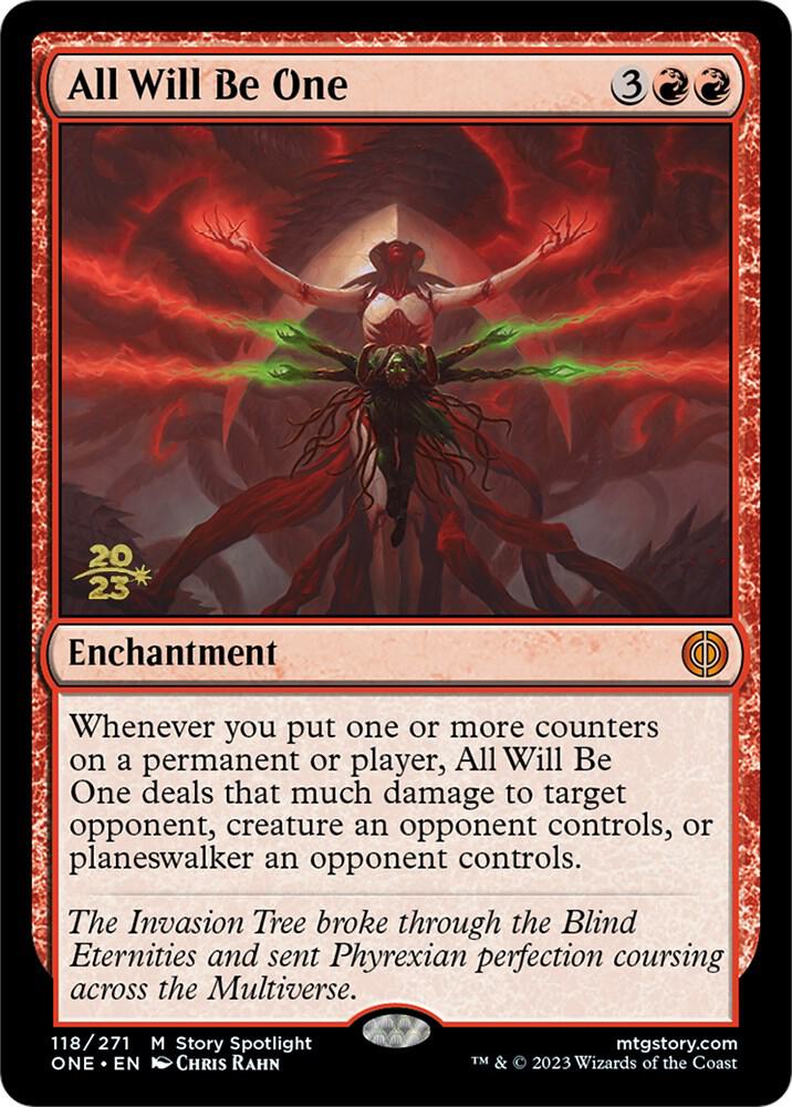 All Will Be One 118 (Prerelease Cards)  - PreRelease Foil | Good Games Adelaide SA