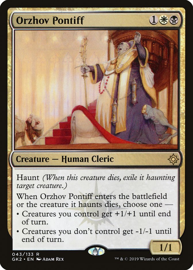 Orzhov Pontiff [Ravnica Allegiance Guild Kit] | Good Games Adelaide SA