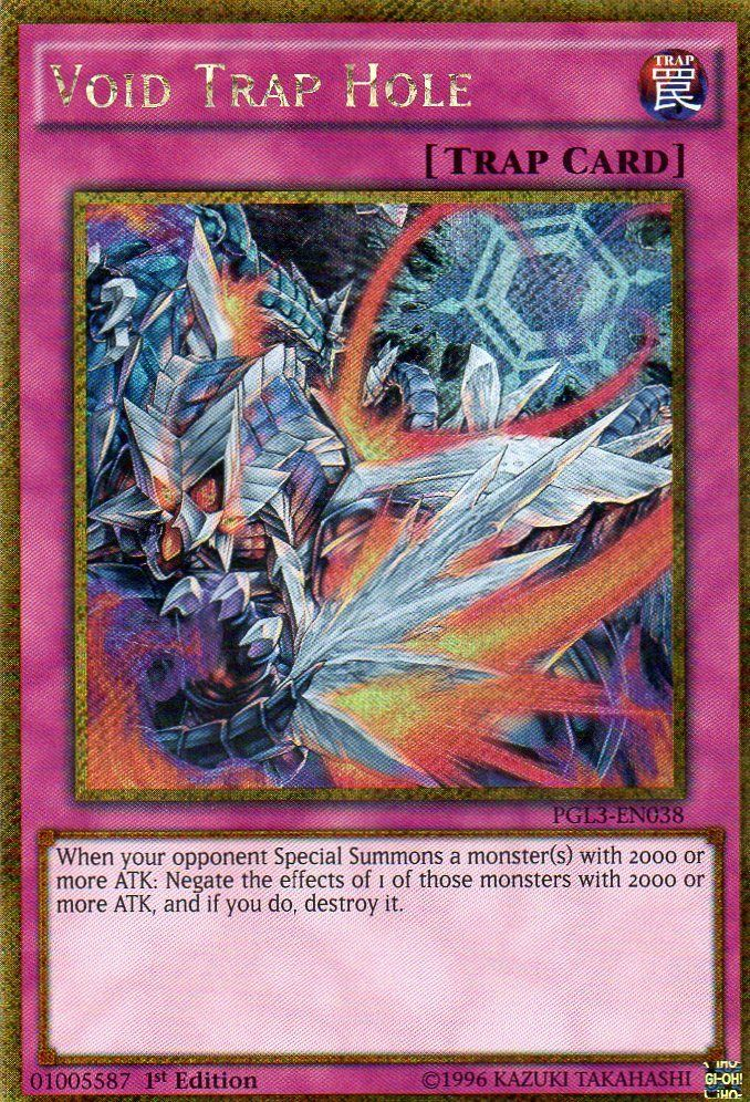 Void Trap Hole [PGL3-EN038] Gold Secret Rare | Good Games Adelaide SA