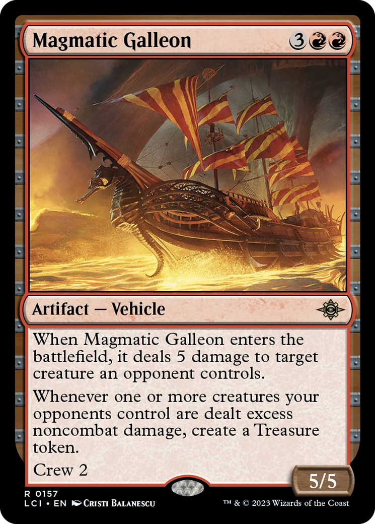 Magmatic Galleon [The Lost Caverns of Ixalan] | Good Games Adelaide SA