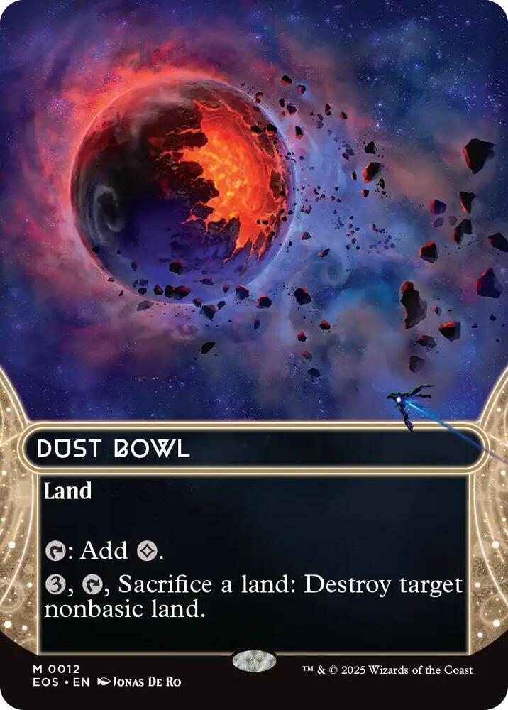 Dust Bowl 12/0 (Edge of Eternities: Stellar Sights)  - Borderless Foil | Good Games Adelaide SA