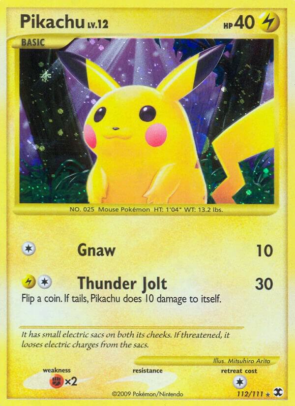 Pikachu 112/111 (Rising Rivals)  - Holofoil | Good Games Adelaide SA