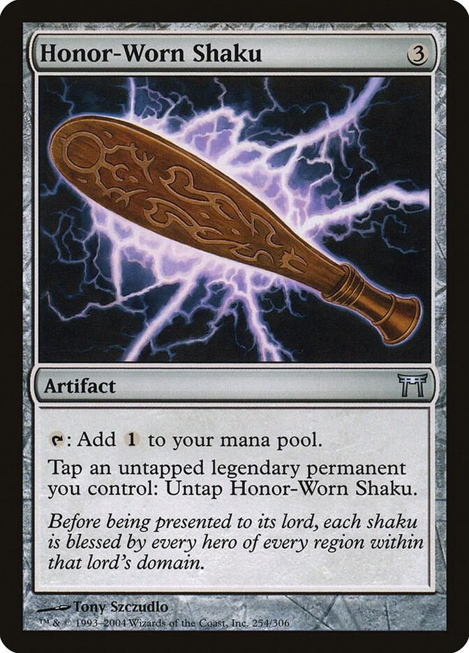 Honor-Worn Shaku 254 (Champions of Kamigawa)  - Foil | Good Games Adelaide SA