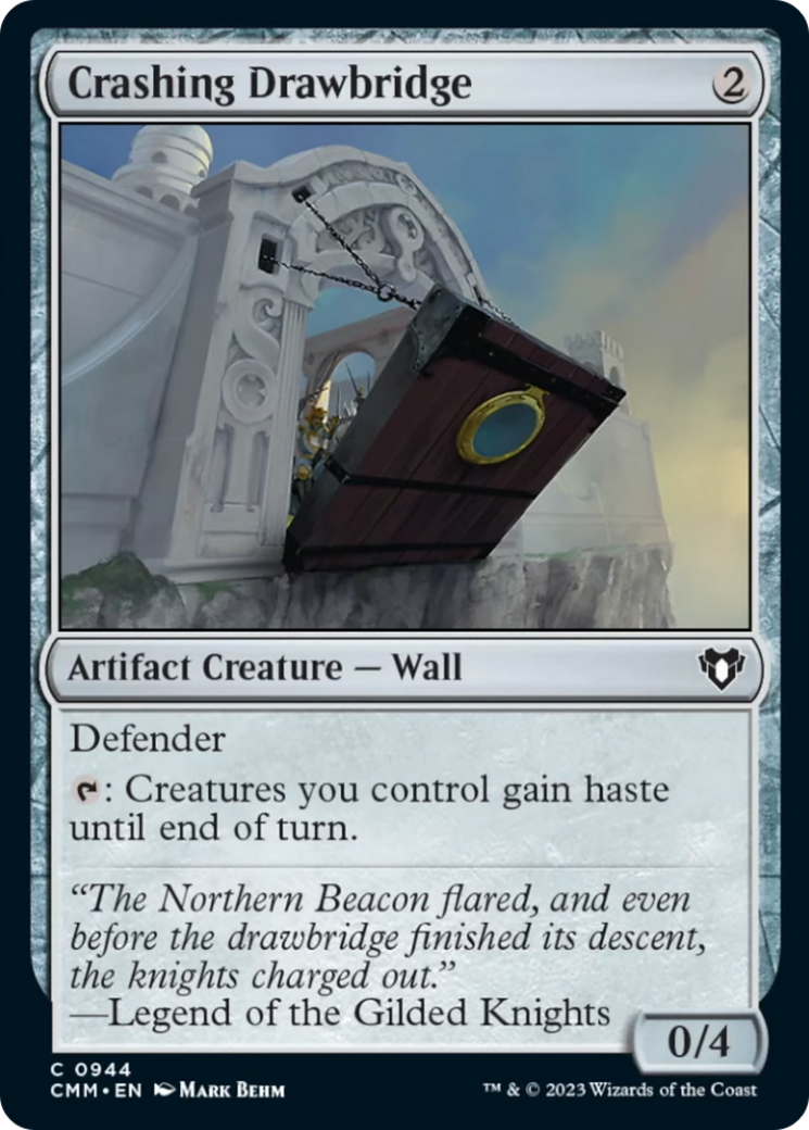 Crashing Drawbridge [Commander Masters] | Good Games Adelaide SA