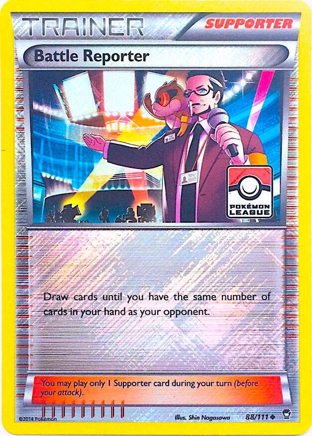 Battle Reporter 88 111 Pokemon League 088/111 (League & Championship Cards)  - Reverse Holofoil | Good Games Adelaide SA