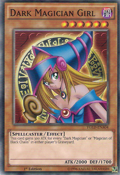 Dark Magician Girl [YGLD-ENA04] Common | Good Games Adelaide SA