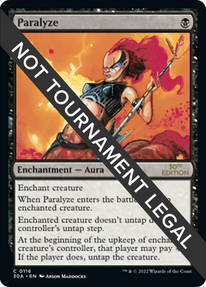 Paralyze 116 (30th Anniversary Edition)  | Good Games Adelaide SA