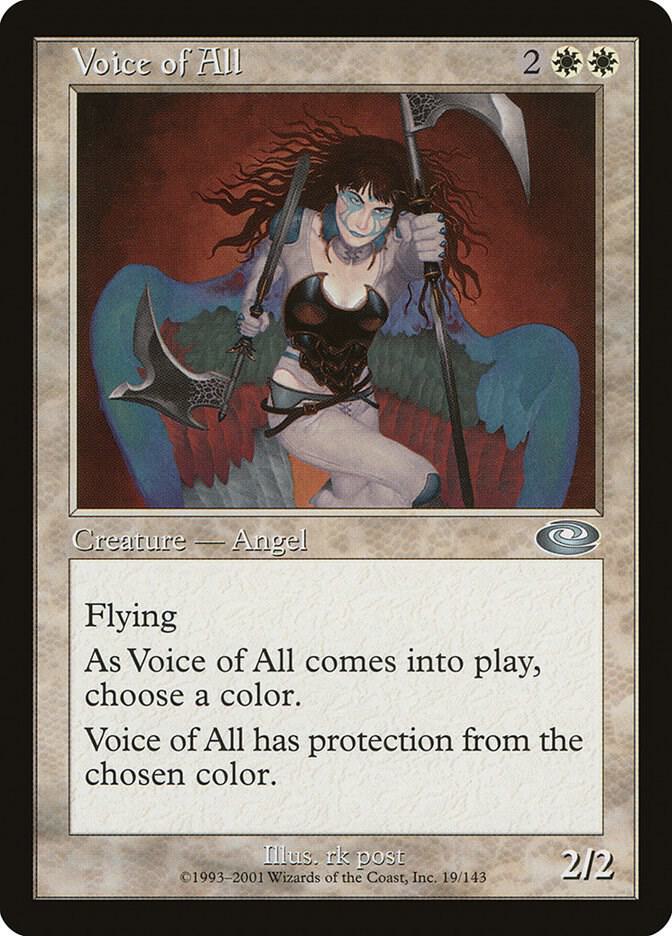 Voice of All 19 (Planeshift)  - Foil | Good Games Adelaide SA