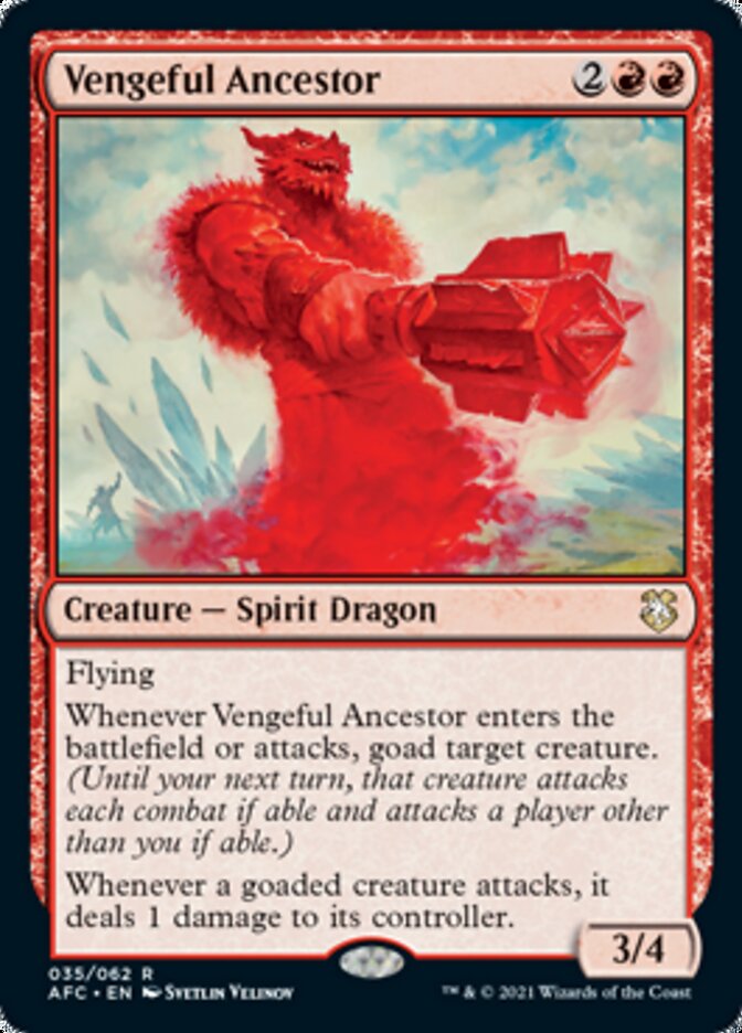 Vengeful Ancestor [Dungeons & Dragons: Adventures in the Forgotten Realms Commander] | Good Games Adelaide SA