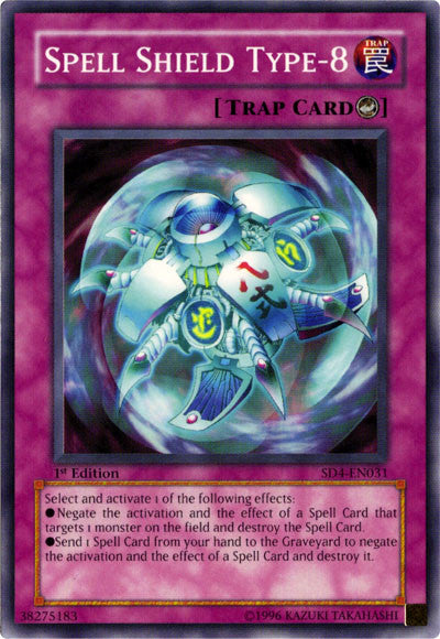 Spell Shield Type-8 [SD4-EN031] Common | Good Games Adelaide SA