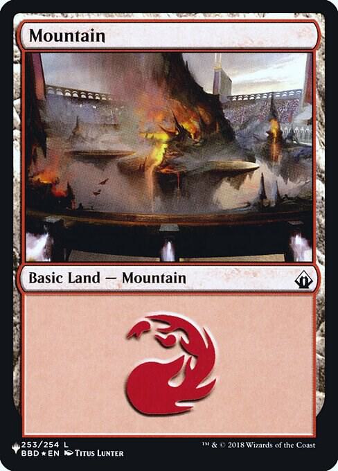 Mountain BBD 253 (The List Reprints)  - Foil | Good Games Adelaide SA