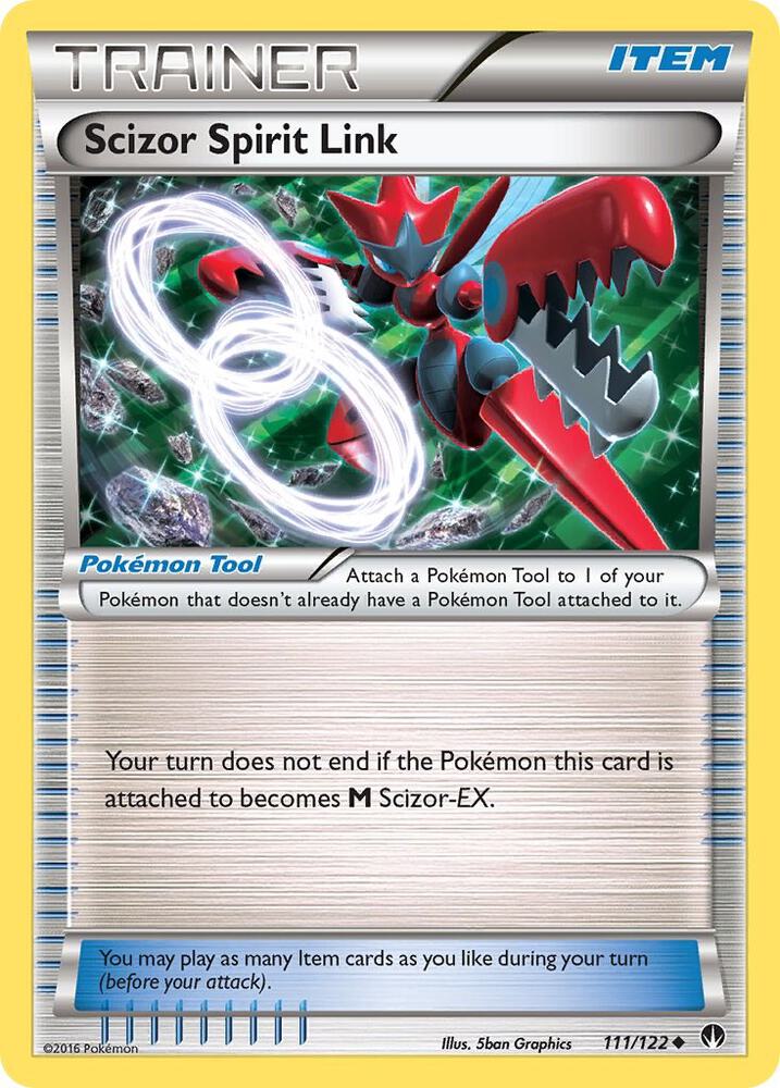 Scizor Spirit Link 111/122 (XY - BREAKpoint)  | Good Games Adelaide SA
