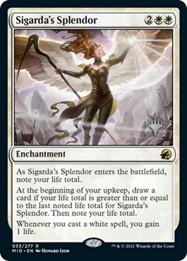 Sigardas Splendor 33 (Promo Pack: Innistrad: Midnight Hunt)  | Good Games Adelaide SA
