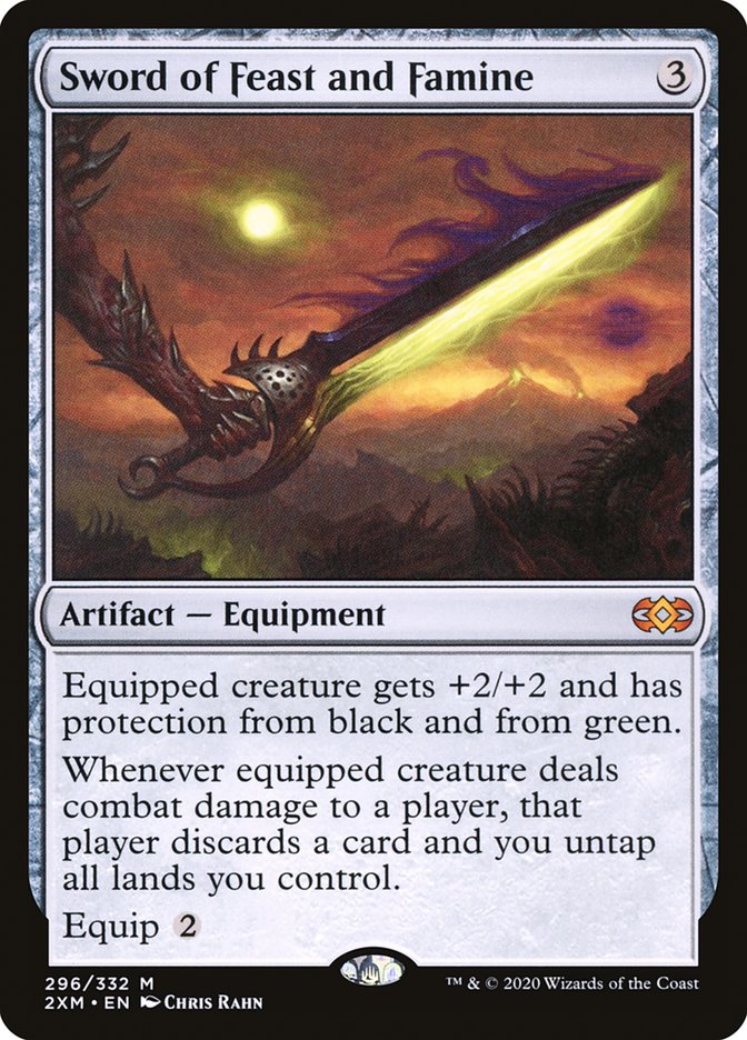 Sword of Feast and Famine [Double Masters] | Good Games Adelaide SA