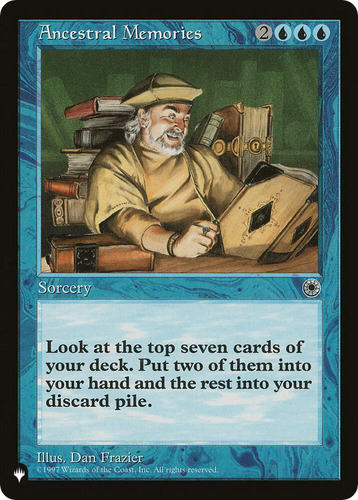 Ancestral Memories  (The List Reprints)  | Good Games Adelaide SA