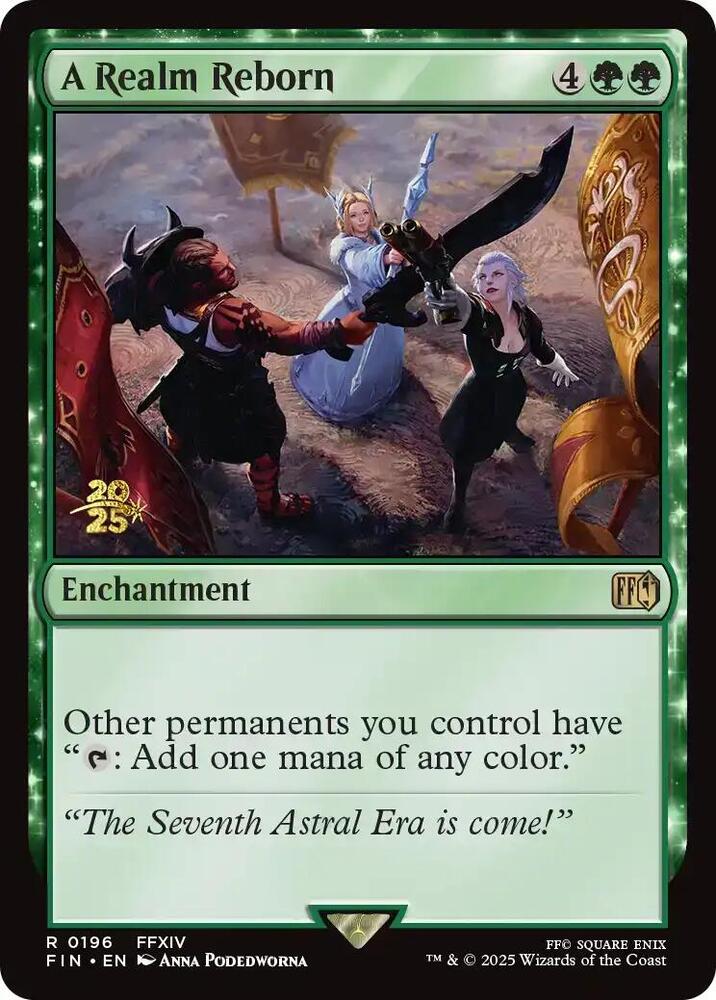 A Realm Reborn 196 (Prerelease Cards)  - PreRelease Foil | Good Games Adelaide SA