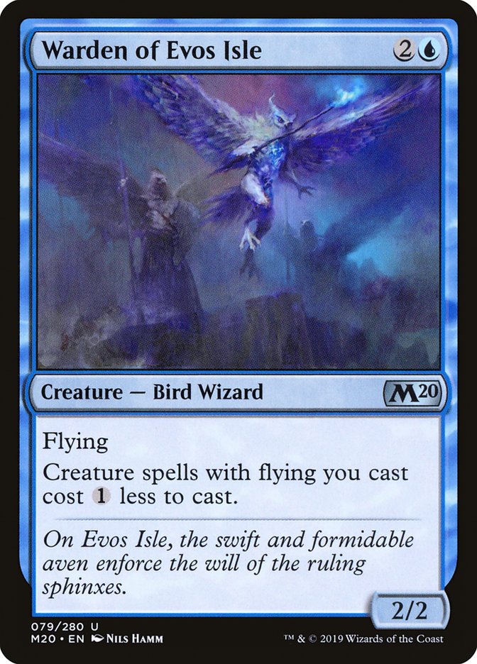 Warden of Evos Isle [Core Set 2020] | Good Games Adelaide SA