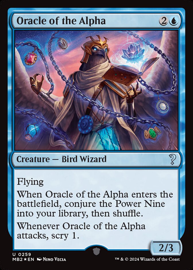 Oracle of the Alpha 259 (Mystery Booster 2)  - Foil | Good Games Adelaide SA