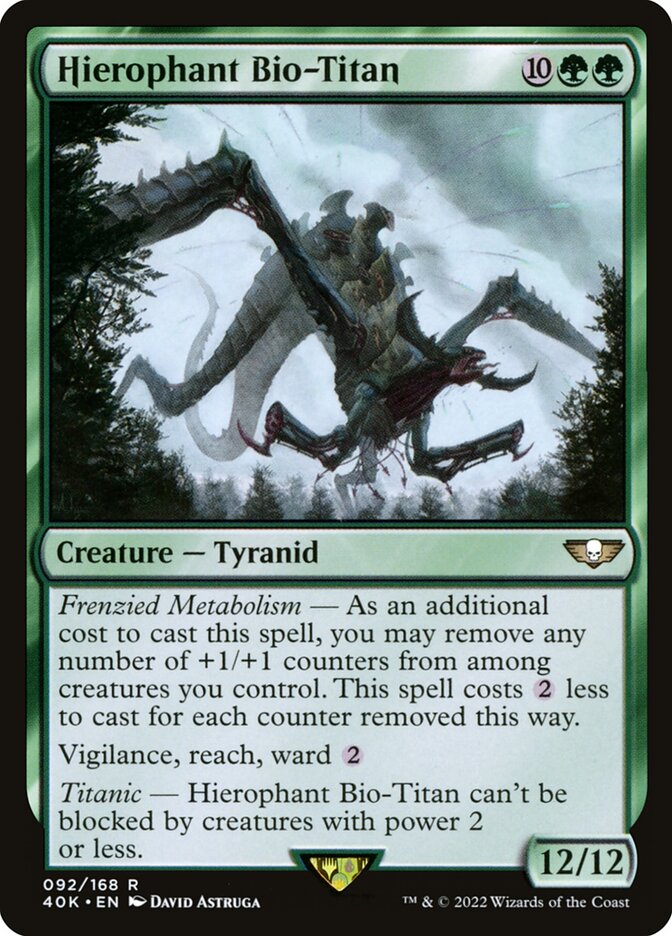 Hierophant Bio-Titan 92 (Universes Beyond: Warhammer 40,000)  | Good Games Adelaide SA