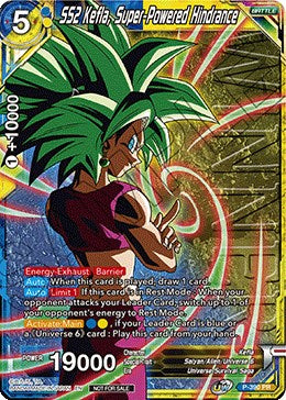 SS2 Kefla, Super-Powered Hindrance (Tournament Pack Vol. 8) (Winner) (P-390) [Tournament Promotion Cards] | Good Games Adelaide SA