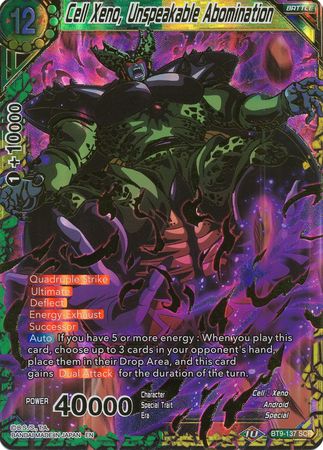 Cell Xeno, Unspeakable Abomination [BT9-137] | Good Games Adelaide SA
