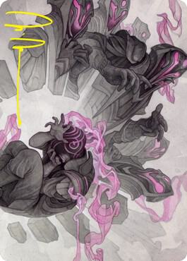 Rise of Extus Art Card Gold Stamped Signature 37 (Art Series: Strixhaven)  | Good Games Adelaide SA