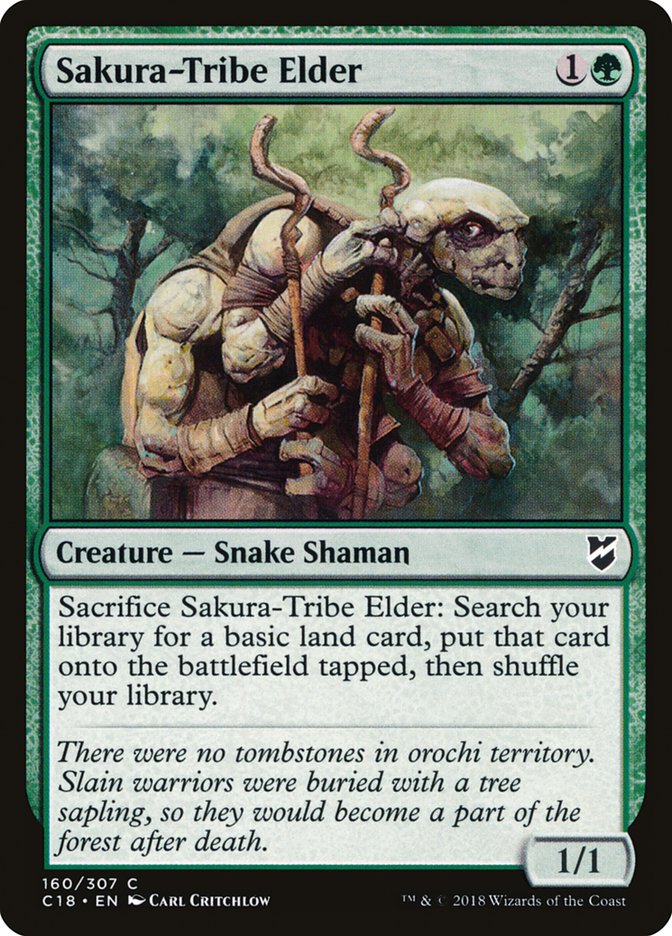 Sakura-Tribe Elder [Commander 2018] | Good Games Adelaide SA