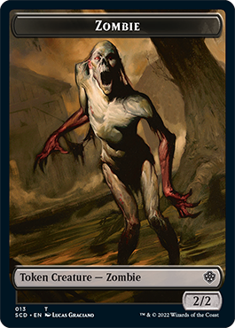 Ogre // Zombie Double-Sided Token [Starter Commander Decks] | Good Games Adelaide SA