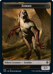 Ogre // Zombie Double-Sided Token [Starter Commander Decks] | Good Games Adelaide SA