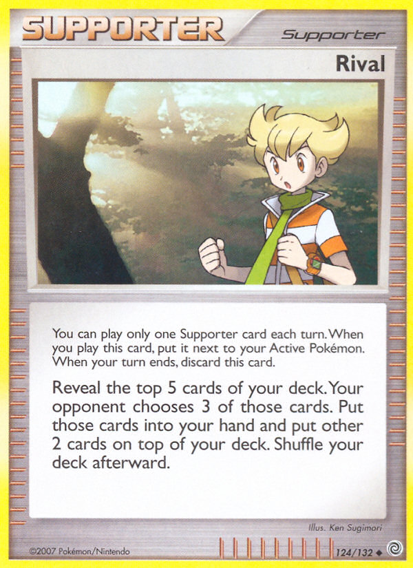 Rival (124/132) [Diamond & Pearl: Secret Wonders] | Good Games Adelaide SA