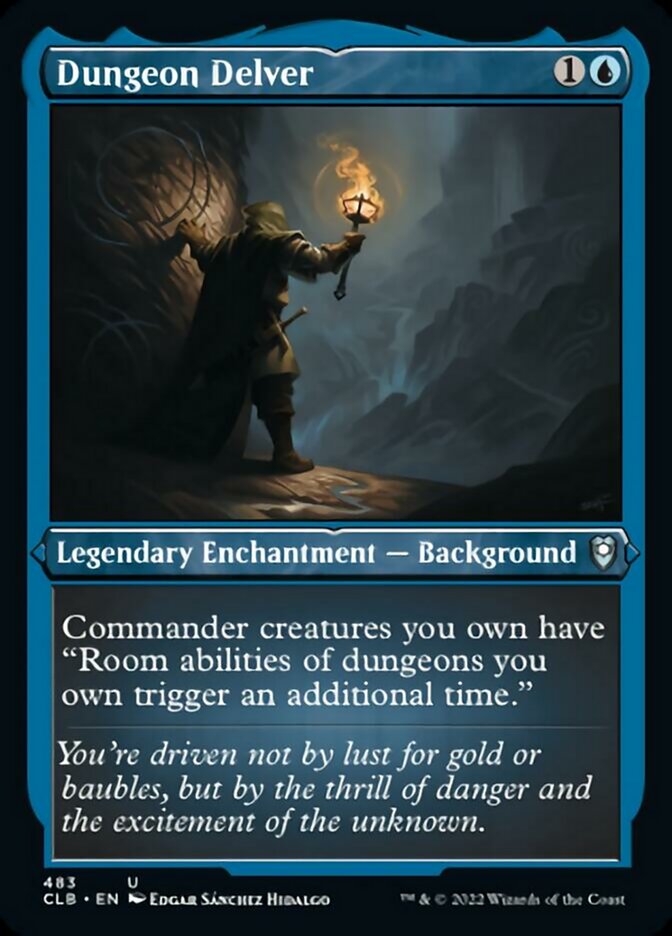 Dungeon Delver (Foil Etched) [Commander Legends: Battle for Baldur's Gate] | Good Games Adelaide SA