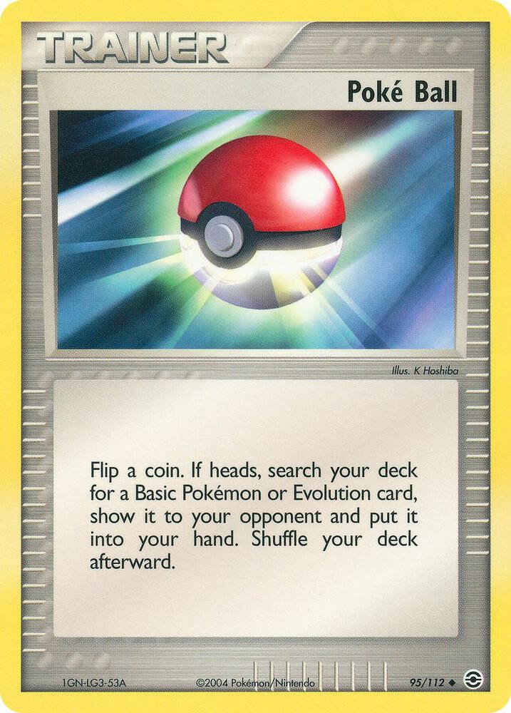 Poke Ball 95/112 (FireRed & LeafGreen)  - Reverse Holofoil | Good Games Adelaide SA