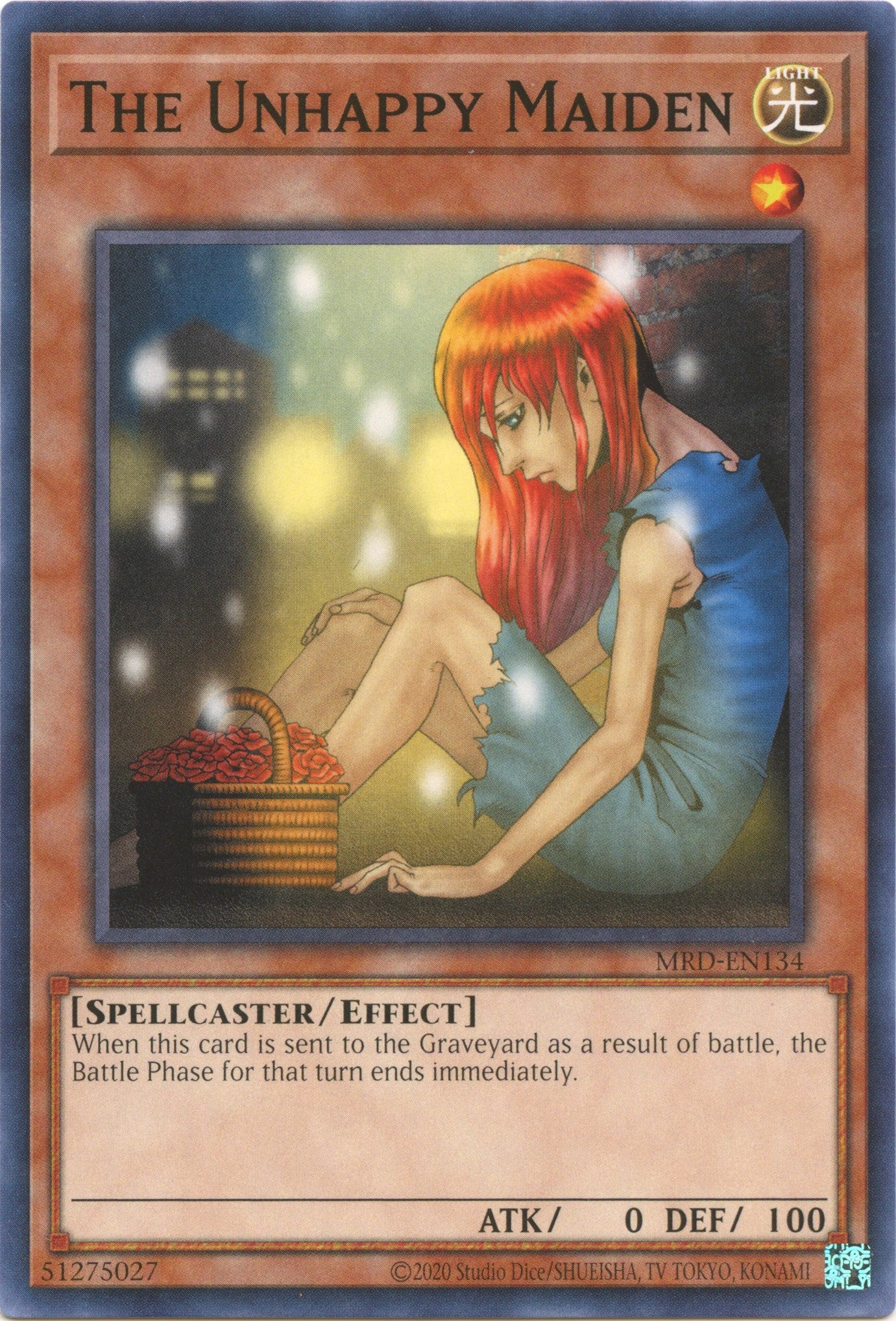 The Unhappy Maiden (25th Anniversary) [MRD-EN134] Short Print | Good Games Adelaide SA