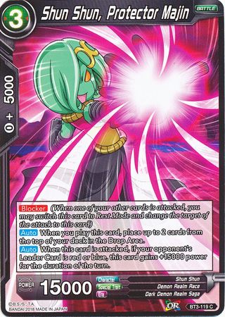 Shun Shun, Protector Majin [BT3-119] | Good Games Adelaide SA