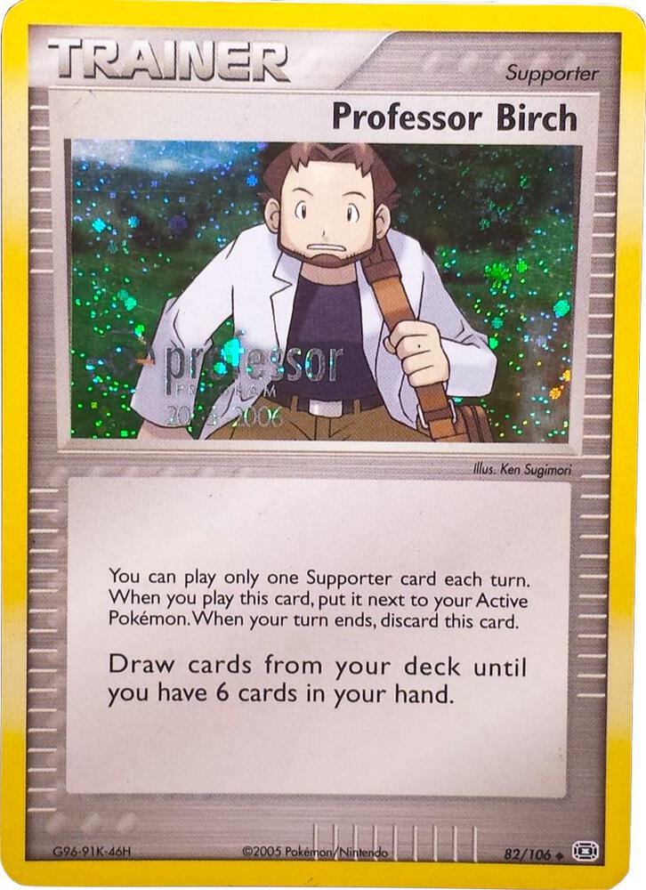 Professor Birch 2006 82/106 (Professor Program Promos)  - Holofoil | Good Games Adelaide SA